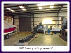 200 Henry shop area 2