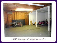 200 Henry storage area 2